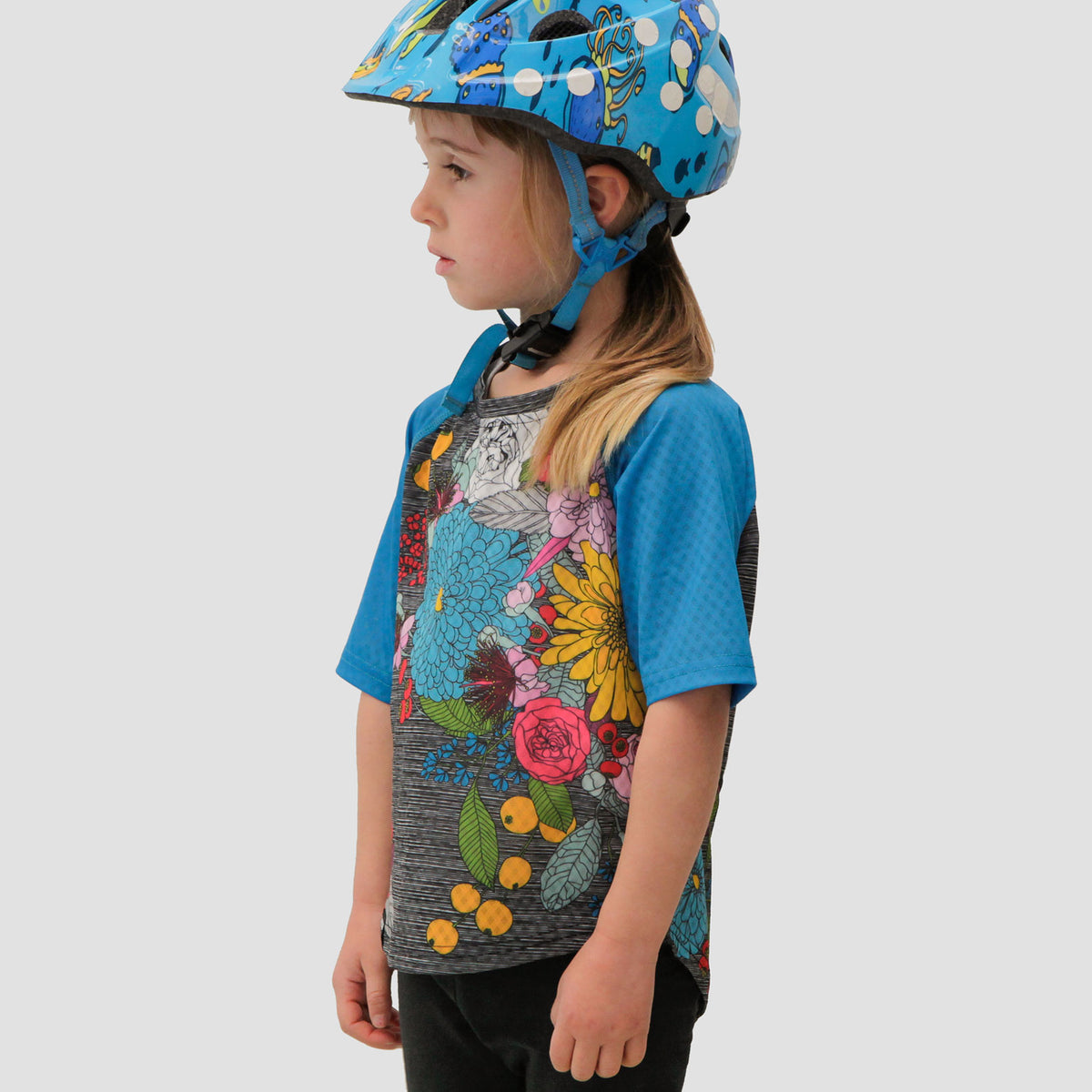 Children's Cycle Clothing Kid's MTB Shirt NZ Designed Cycle Apparel